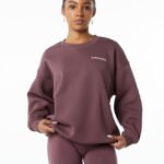 Clothing IE Alphalete Women Classic Crew Autumn Red 2L4400260