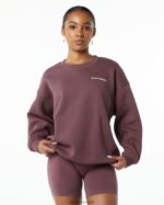 Clothing IE Alphalete Women Classic Crew Autumn Red 2L4400260