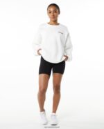 Clothing IE Alphalete Women Classic Crew White 2L4400287 - Image 2