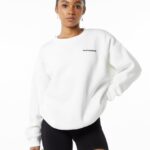 Clothing IE Alphalete Women Classic Crew White 2L4400287