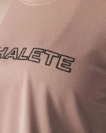 Clothing IE Alphalete Women Core Airtech SS Crop Creamy Beige Brown 2L4400207 - Image 5