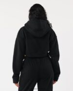 Clothing IE Alphalete Women King Crop Hoodie Black 2L4400277 - Image 4