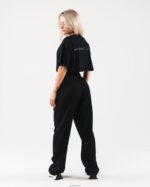 Clothing IE Alphalete Women Origin Crop Black 2L4400192 - Image 2