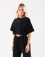 Clothing IE Alphalete Women Origin Crop Black 2L4400192 - Image 3
