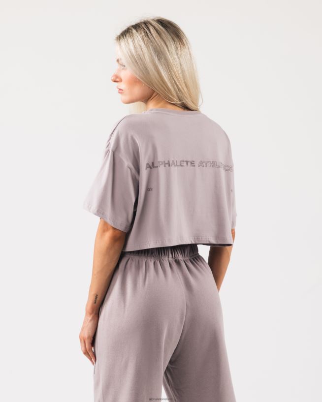 Clothing IE Alphalete Women Origin Crop Rose Water Pink 2L4400188 - Image 4