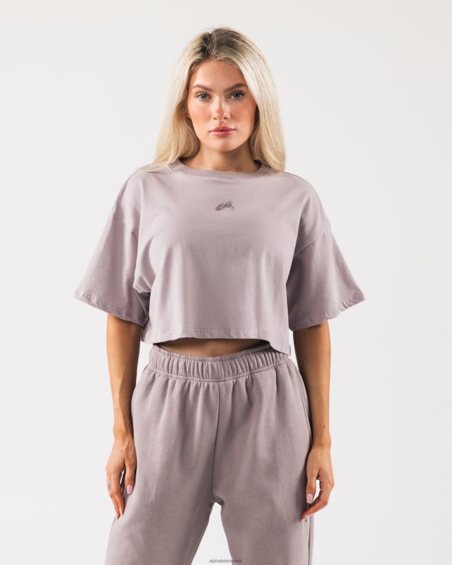 Clothing IE Alphalete Women Origin Crop Rose Water Pink 2L4400188 - Image 1