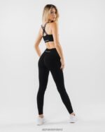 Clothing IE Alphalete Women Revival Bra Black 2L440079 - Image 3
