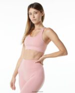Clothing IE Alphalete Women Revival Bra Blossom Pink 2L4400131 - Image 3