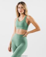 Clothing IE Alphalete Women Revival Bra Jade Green 2L440071 - Image 4