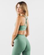 Clothing IE Alphalete Women Revival Bra Jade Green 2L440071 - Image 5