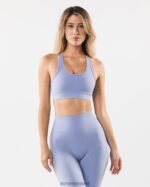 Clothing IE Alphalete Women Revival Bra Mystic Blue 2L440073