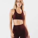 Clothing IE Alphalete Women Revival Bra Sangria Red 2L440075