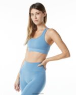 Clothing IE Alphalete Women Revival Bra Washed Denim Blue 2L4400127 - Image 3