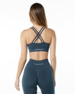 Clothing IE Alphalete Women Revival Bra Whale Blue 2L4400125 - Image 2