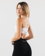 Clothing IE Alphalete Women Revival Bra White 2L440078 - Image 5