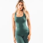 Clothing IE Alphalete Women Seamless Racerback Tank Sage Green 2L4400161