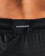 Clothing IE Alphalete Women Signature Mesh Short 4" Black 2L4400306 - Image 6