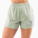 Clothing IE Alphalete Women Signature Mesh Short 4" Sage Green 2L4400328