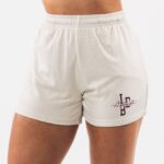 Clothing IE Alphalete Women Signature Mesh Short 4" Sea Shell Brown 2L4400325