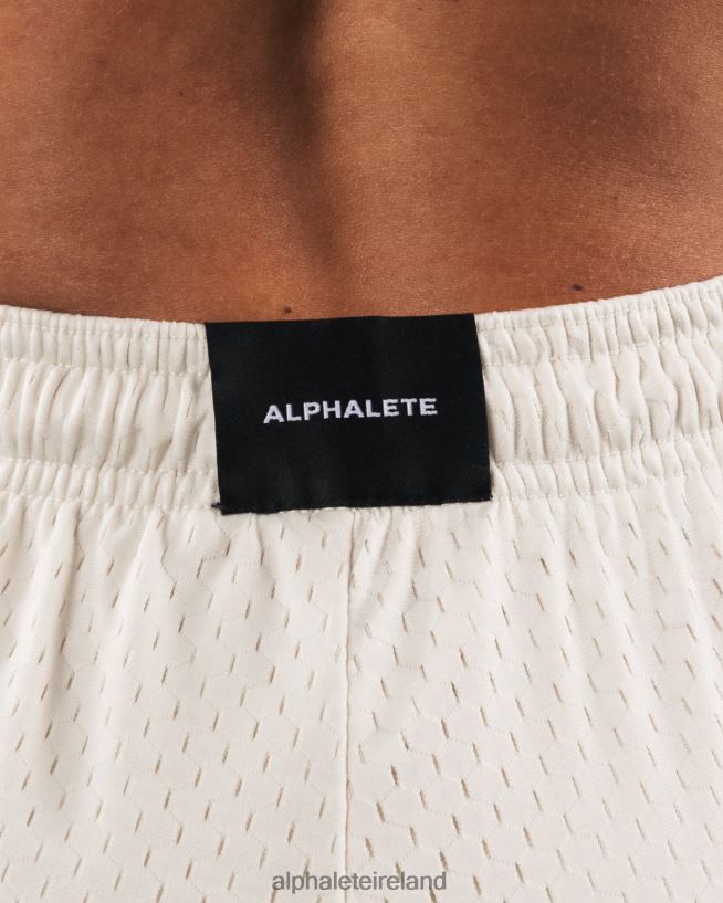 Clothing IE Alphalete Women Signature Mesh Short 4" Sea Shell Brown 2L4400325 - Image 5