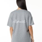 Clothing IE Alphalete Women Signature Oversized Tee Heather Grey 2L4400234