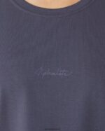 Clothing IE Alphalete Women Signature Oversized Tee Muted Purple 2L4400236 - Image 4