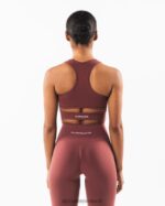 Clothing IE Alphalete Women Stratus Bra Autumn Red 2L440098 - Image 2