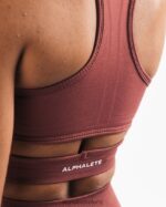 Clothing IE Alphalete Women Stratus Bra Autumn Red 2L440098 - Image 4