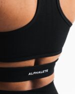 Clothing IE Alphalete Women Stratus Bra Black 2L440081 - Image 4