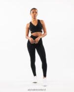 Clothing IE Alphalete Women Stratus Bra Black 2L440081 - Image 5