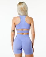 Clothing IE Alphalete Women Stratus Bra Digital Violet Purple 2L4400119 - Image 2