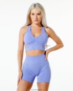 Clothing IE Alphalete Women Stratus Bra Digital Violet Purple 2L4400119