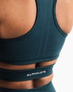 Clothing IE Alphalete Women Stratus Bra Midnight Blue 2L4400110 - Image 4