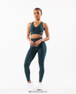 Clothing IE Alphalete Women Stratus Bra Midnight Blue 2L4400110 - Image 5