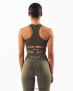 Clothing IE Alphalete Women Stratus Bra Oak Green 2L4400106 - Image 2