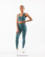 Clothing IE Alphalete Women Stratus Bra Ocean Blue 2L4400108 - Image 5