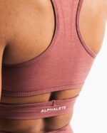 Clothing IE Alphalete Women Stratus Bra Rose Red 2L440096 - Image 4