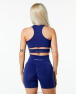 Clothing IE Alphalete Women Stratus Bra True Indigo Blue 2L4400123 - Image 2