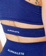 Clothing IE Alphalete Women Stratus Bra True Indigo Blue 2L4400123 - Image 4