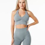 Clothing IE Alphalete Women Stratus Bra Utility Grey 2L4400121