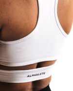 Clothing IE Alphalete Women Stratus Bra White 2L440076 - Image 4