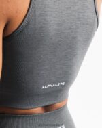Clothing IE Alphalete Women Stratus Crop Tank Smoke Grey 2L4400175 - Image 5