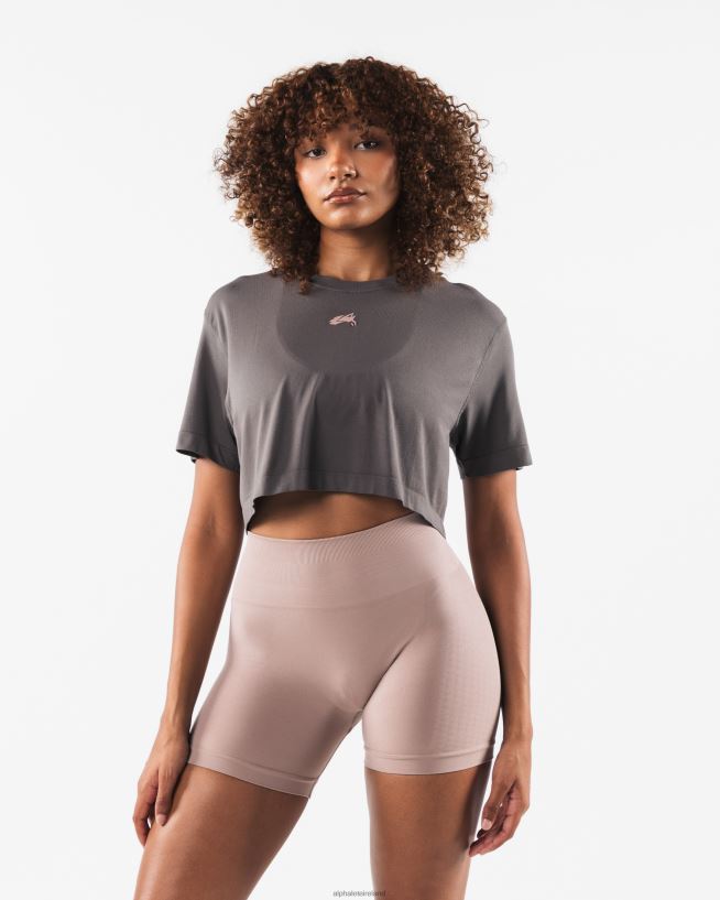 clothing_ie_alphalete_women_wolf_head_airtech_ss_crop_dusty_concrete_grey_2l4400208.jpg Clothing IE Alphalete Women Wolf Head Airtech SS Crop Dusty Concrete Grey 2L4400208 - Image 1